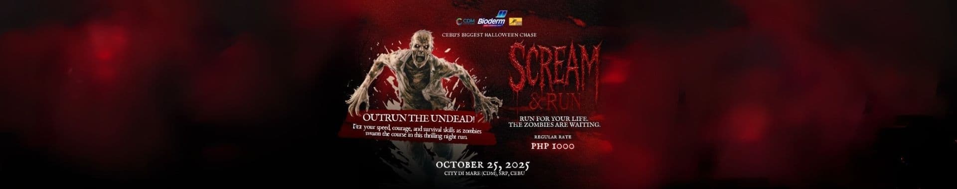 Scream 2025 race event banner image