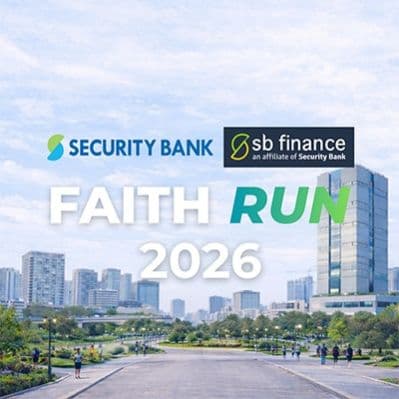 Security Bank Faith Run race event logo image