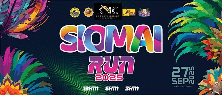 Siomai Run 2025 race event banner image