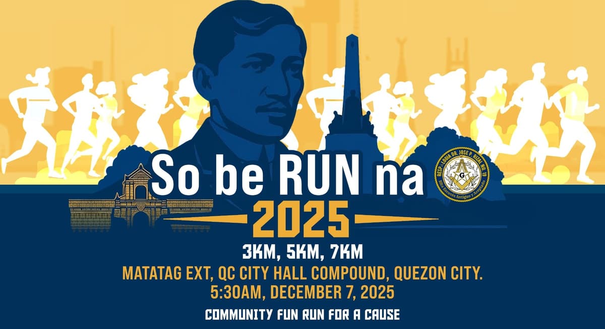 So Be RUN Na Community Fun Run race event banner image