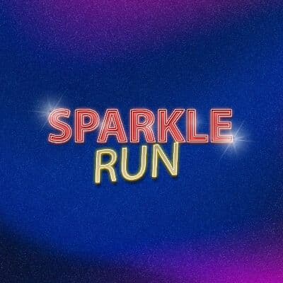 Sparkle Run 2026 race event logo image