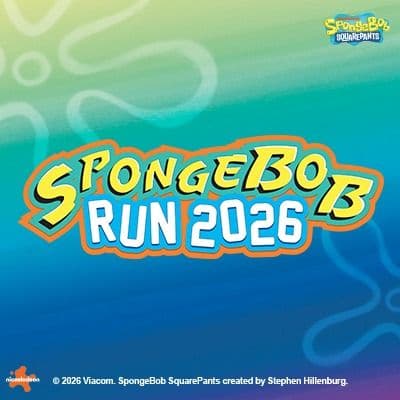 SpongeBob Run 2026 race event logo image