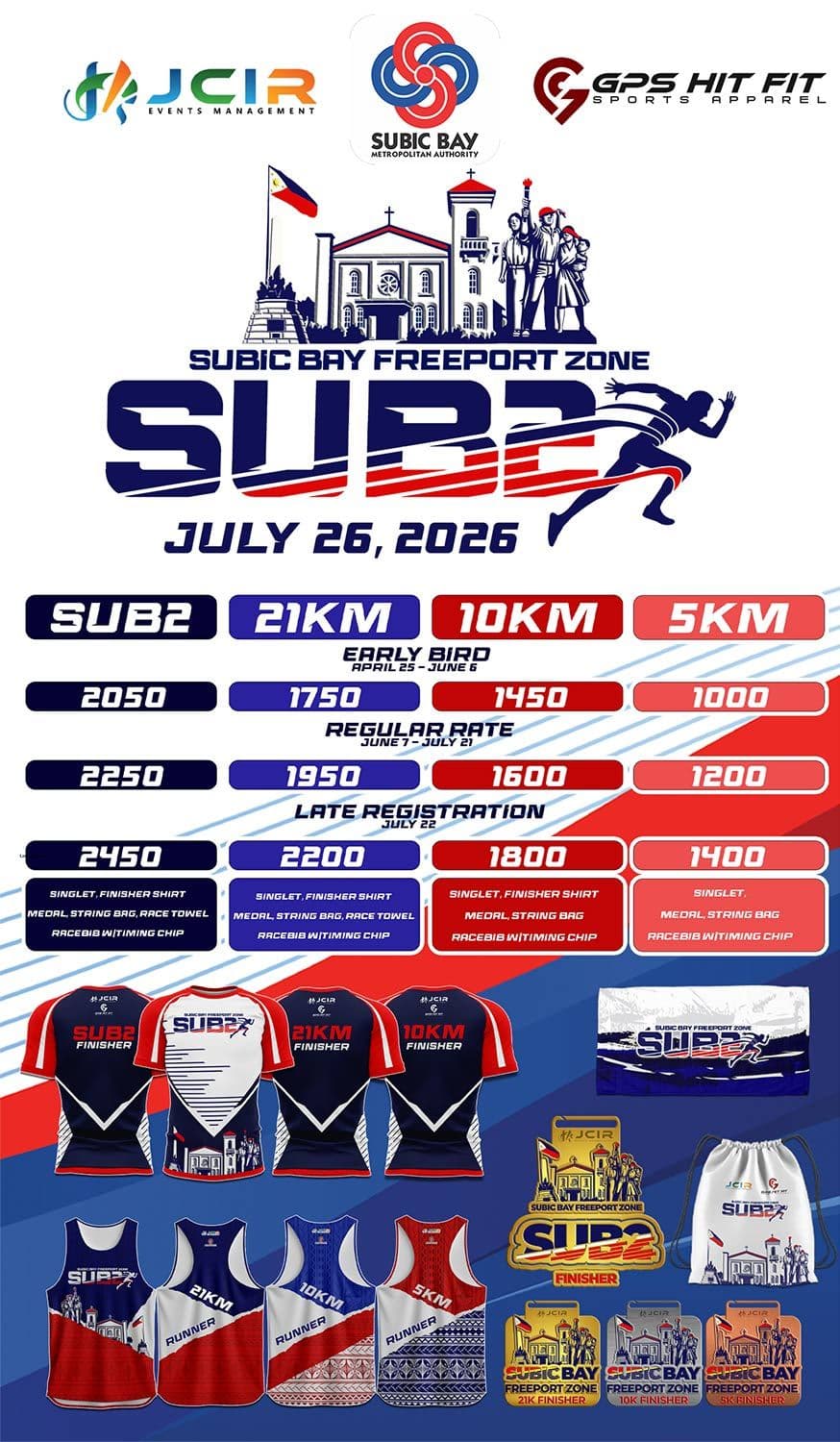 Subic Bay Freeport Zone SUB2 race event poster image
