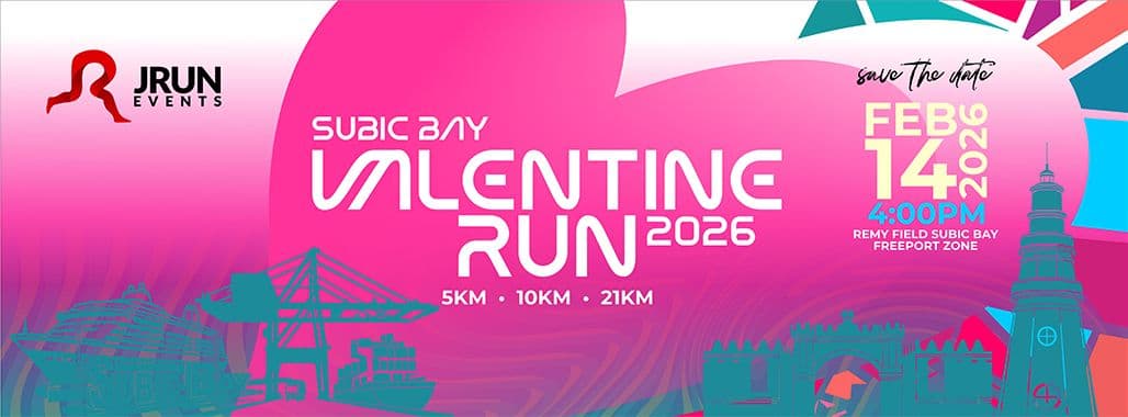Subic Bay Valentine Run 2026 race event banner image