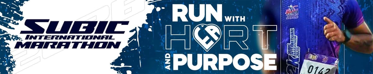 Subic International Marathon race event banner image