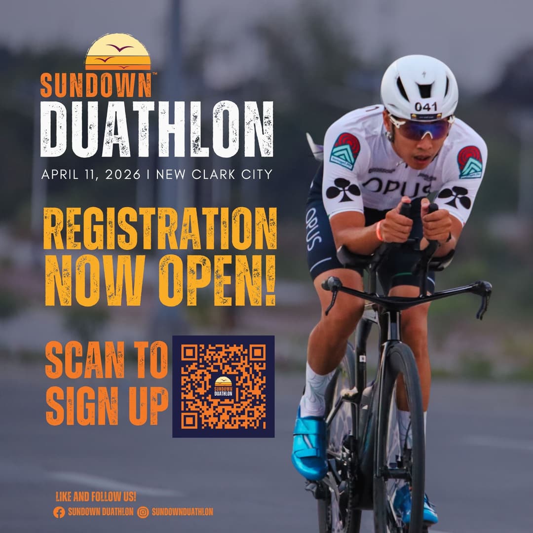 Sundown Duathlon race event poster image