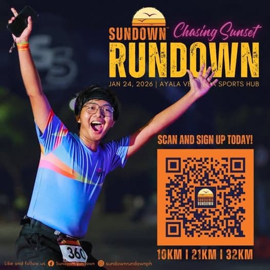 Sundown Rundown 2026 race event poster image