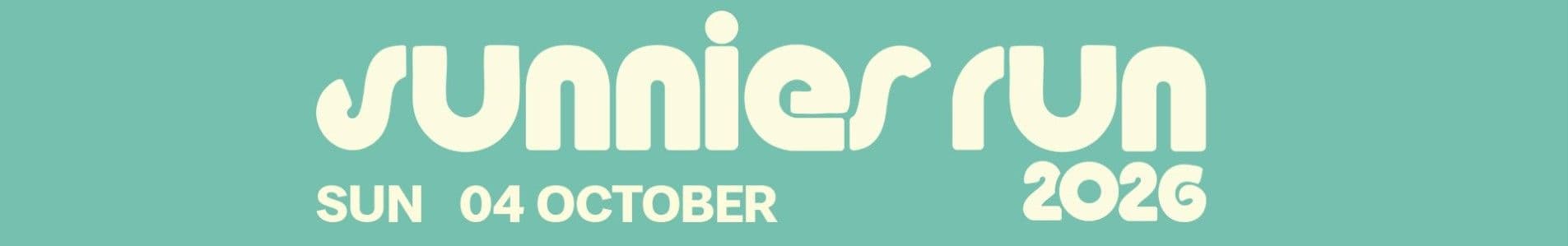 Sunnies Run 2026 race event banner image