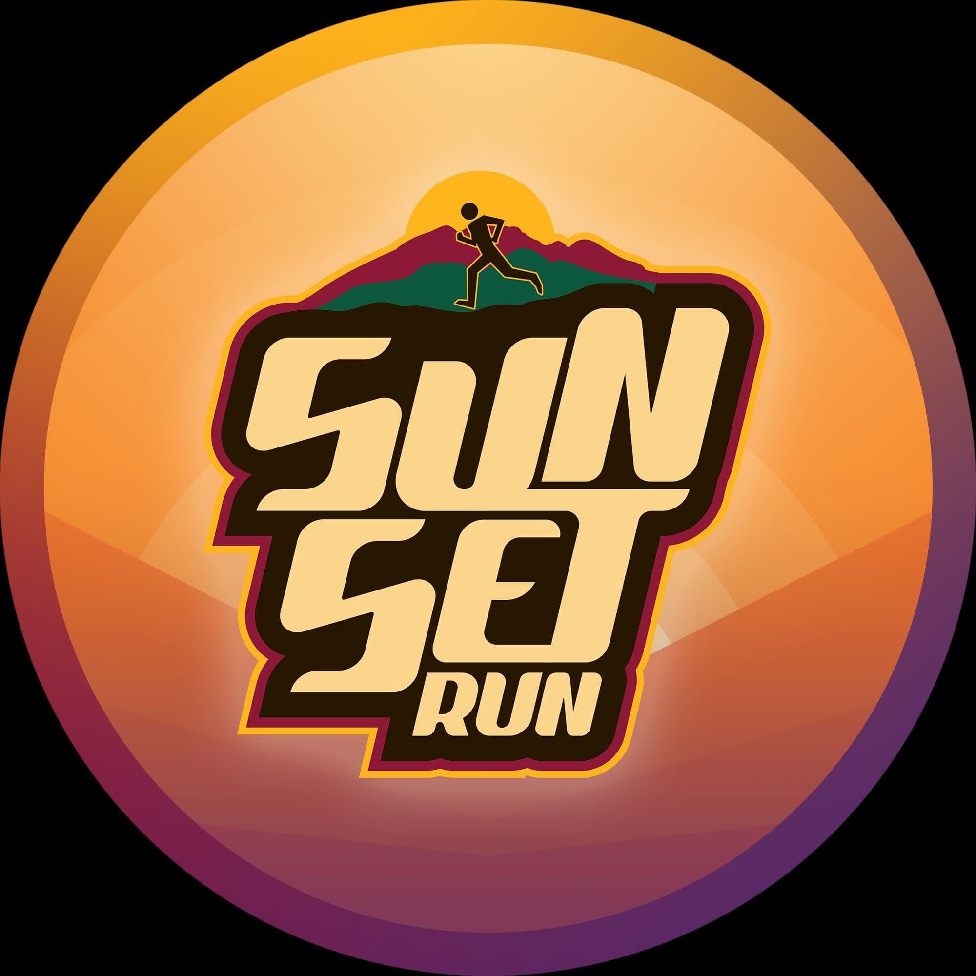 Sunset Run 2026 race event logo image