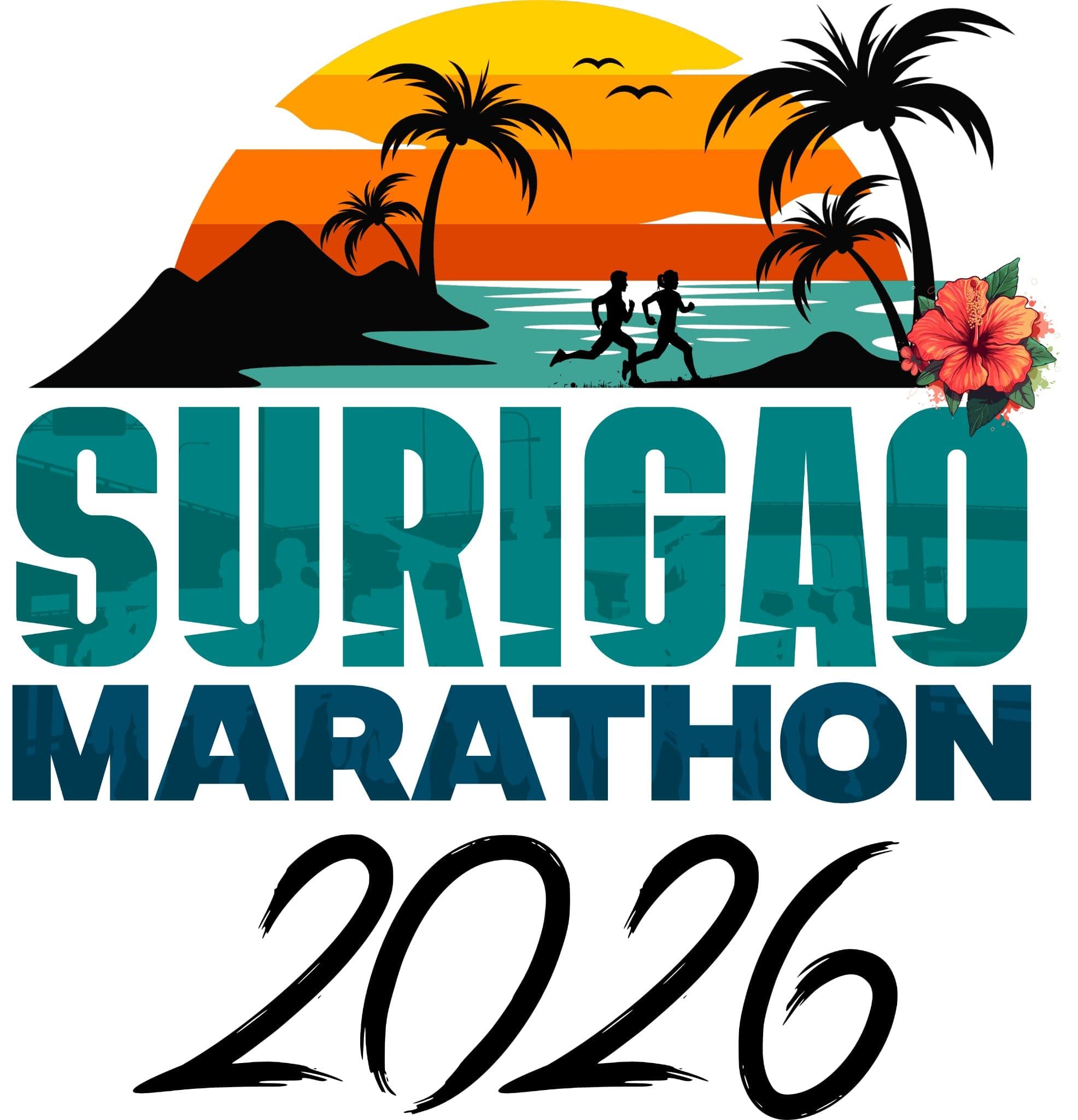 Surigao Marathon 2026 race event logo image