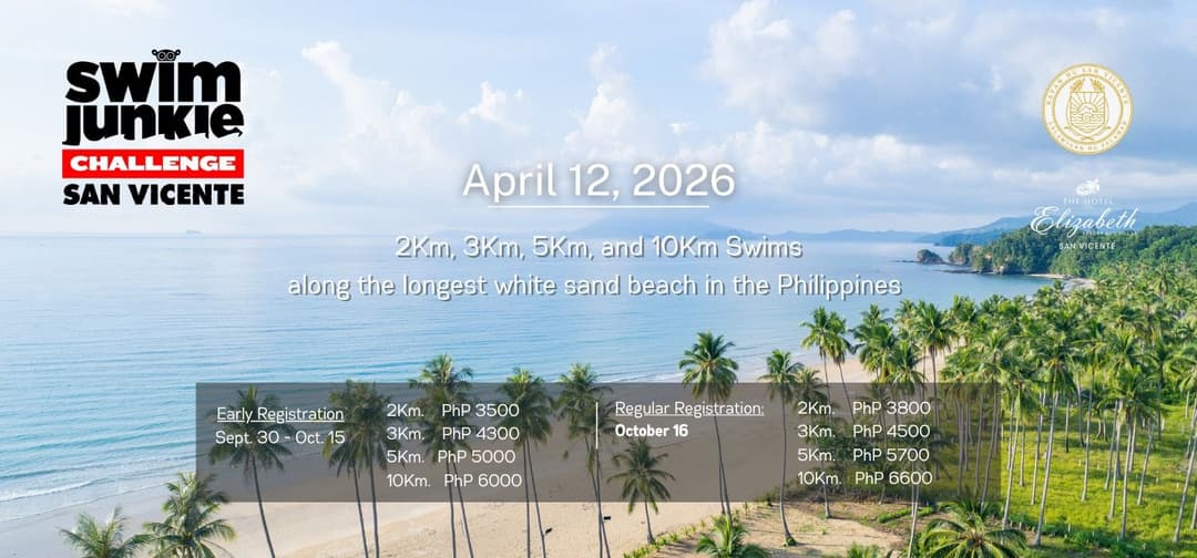 Swimjunkie Challenge: San Vicente race event poster image