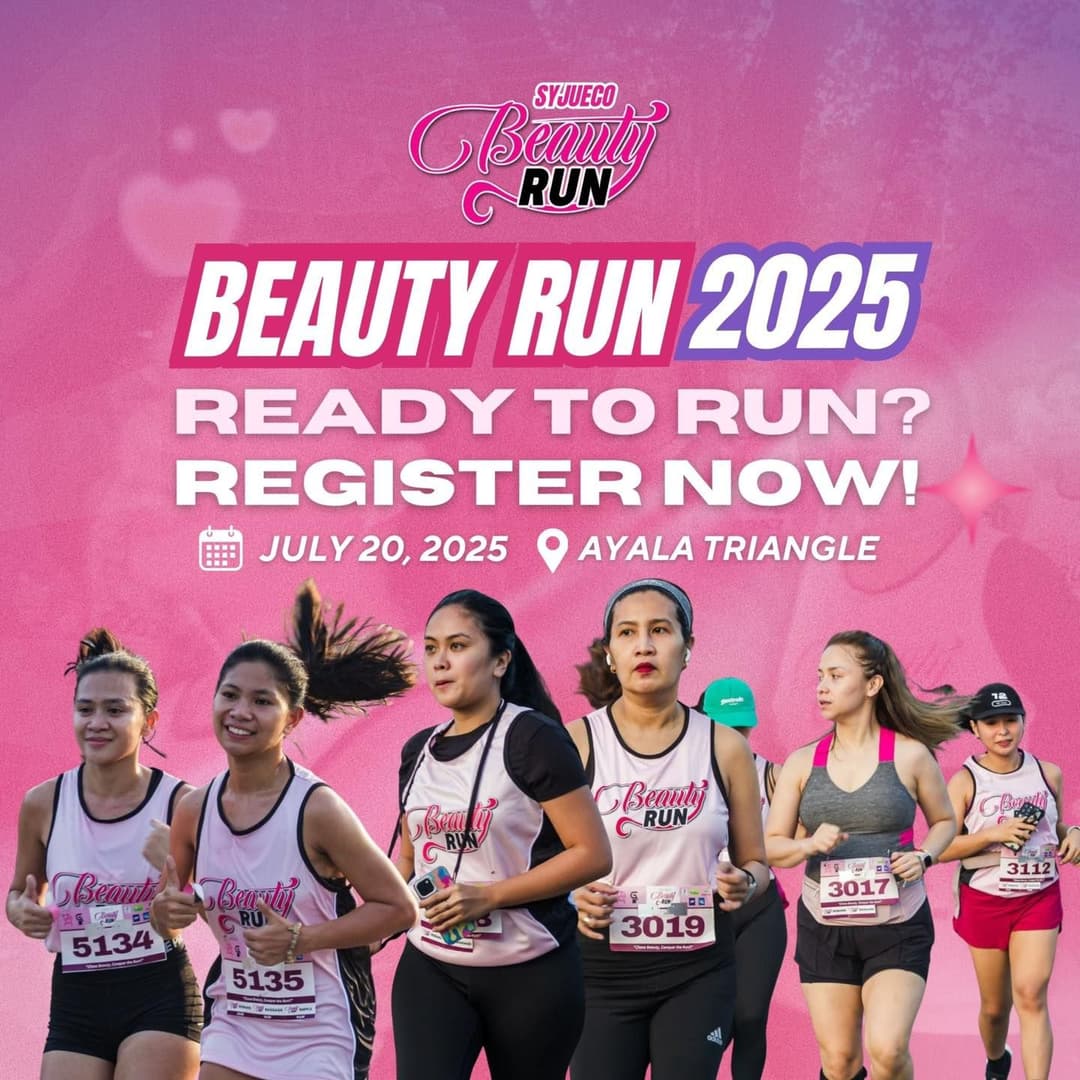 Syjueco Beauty Run 2025 race event poster image