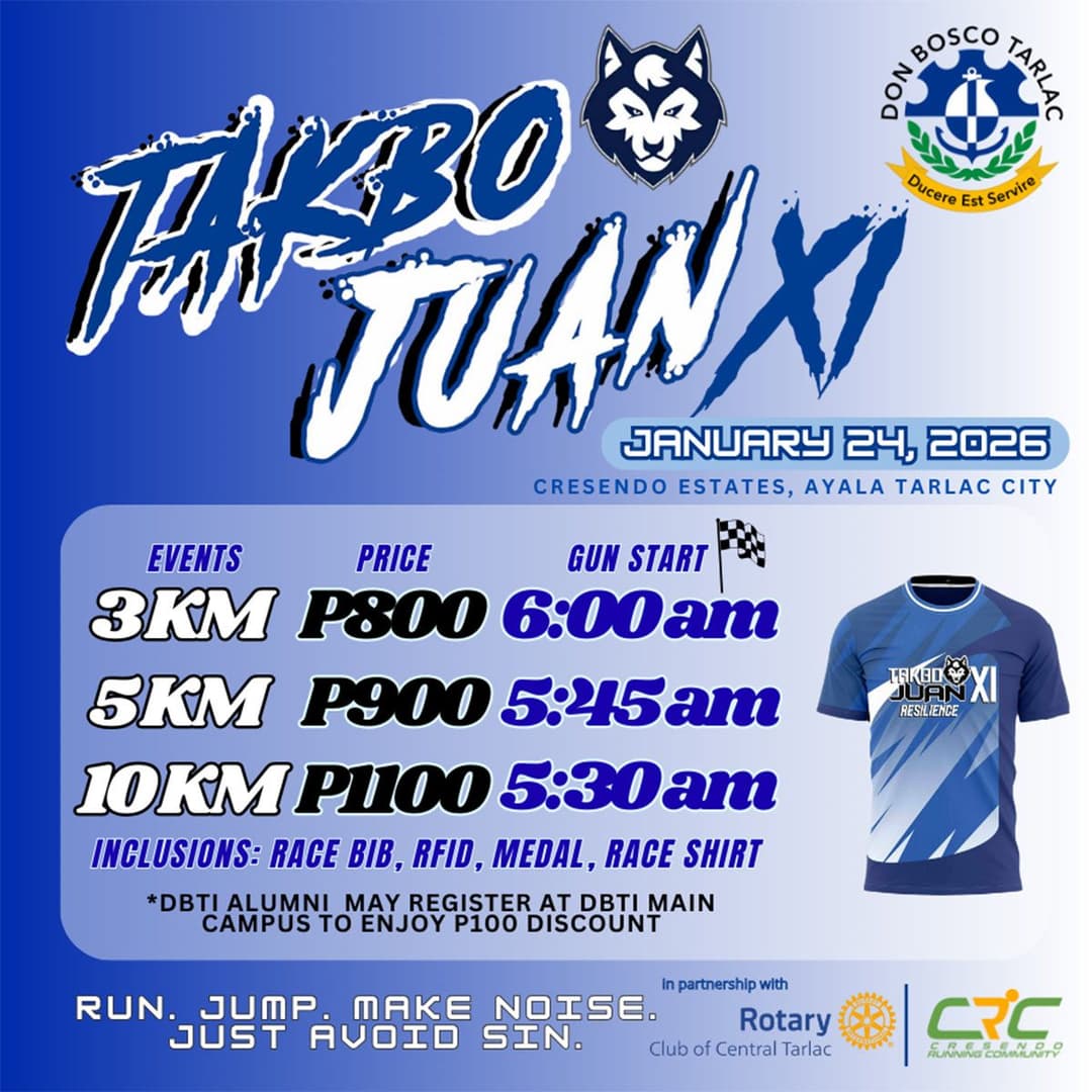 Takbo Juan XI race event poster image