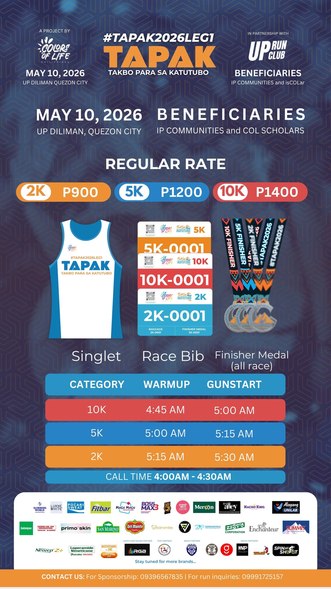 Takbo Para Sa Katutubo race event poster image