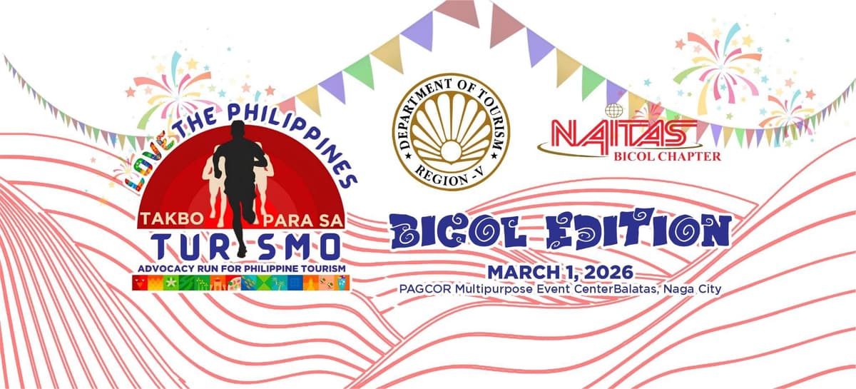 Takbo Para Sa Turismo race event banner image