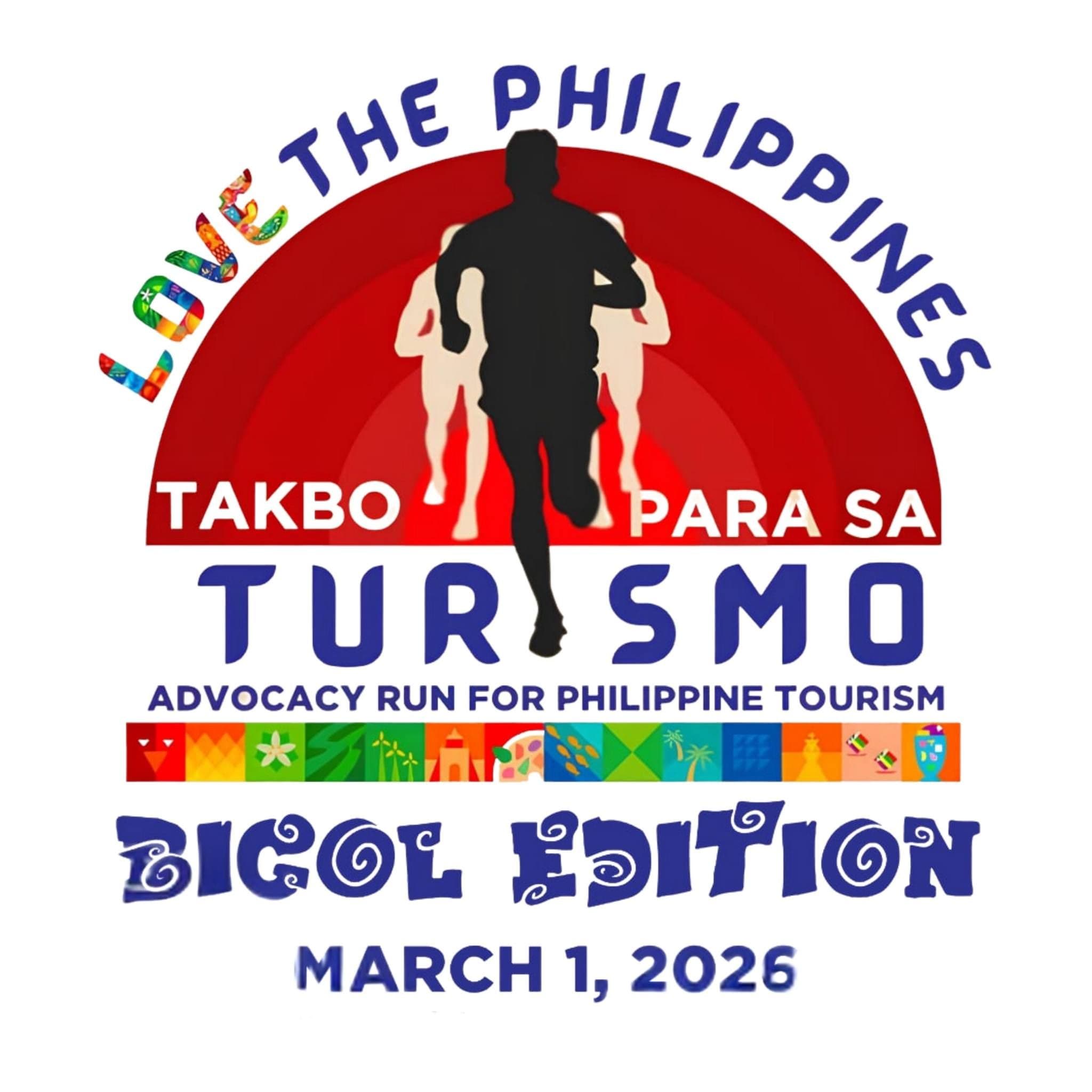 Takbo Para Sa Turismo race event logo image