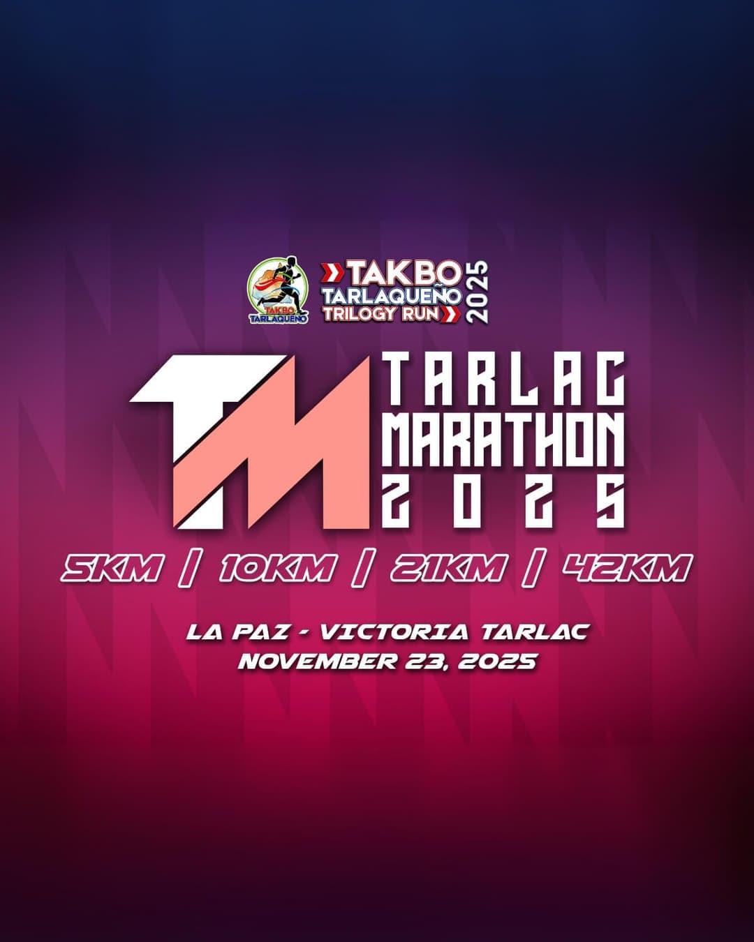 Tarlac Marathon 2025 Leg 3 race event poster image