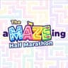 The aMAZEing Half Marathon 2026 race event logo image
