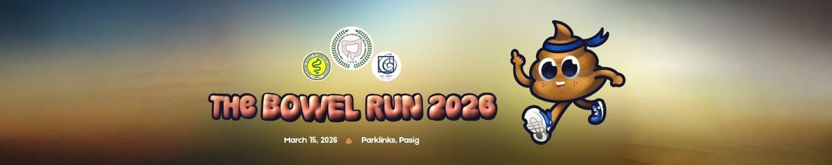The Bowel Run 2026 race event banner image