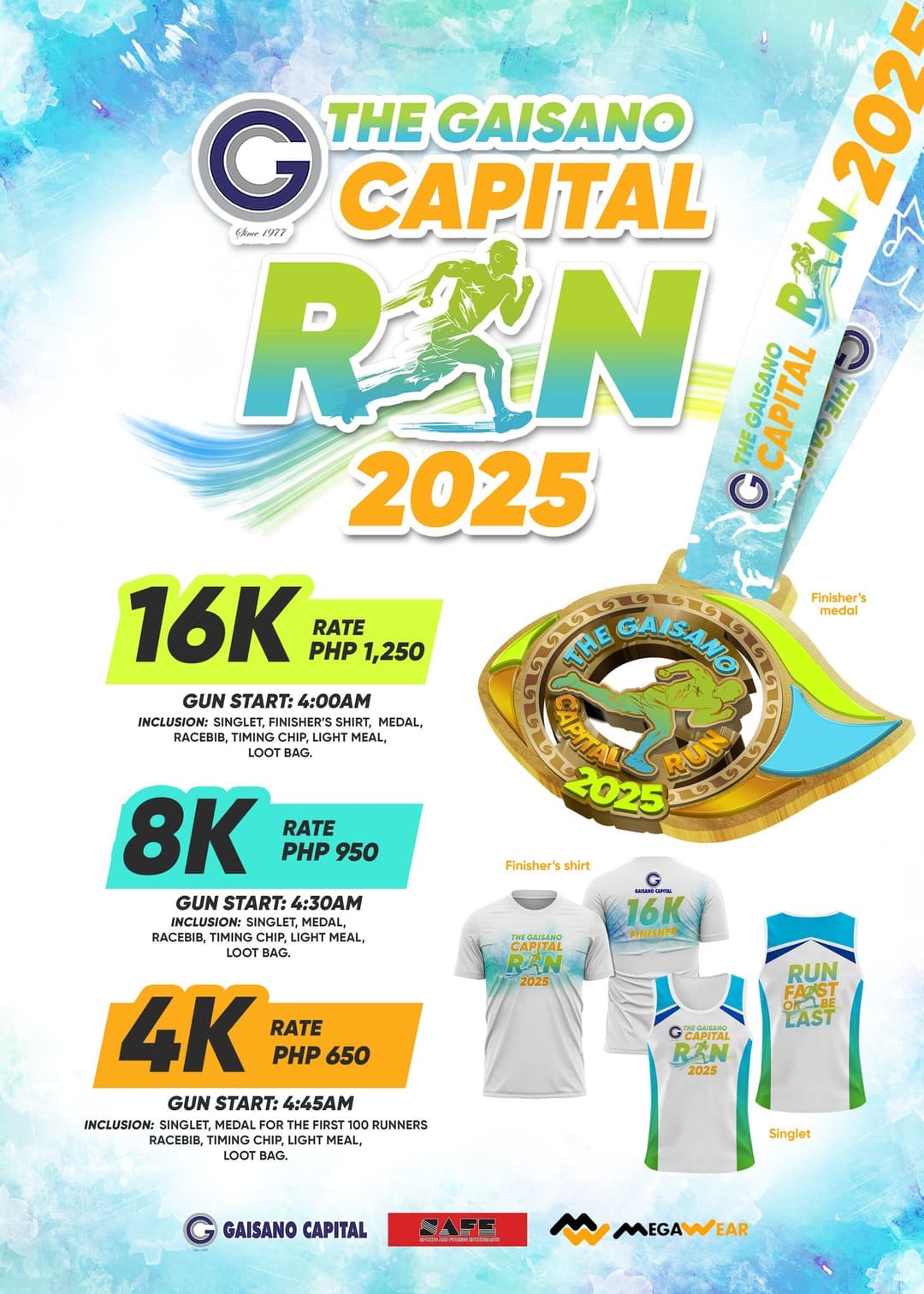 The Gaisano Capital Run 2025  poster