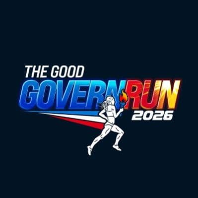 The Good GovernRun 2026 race event logo image