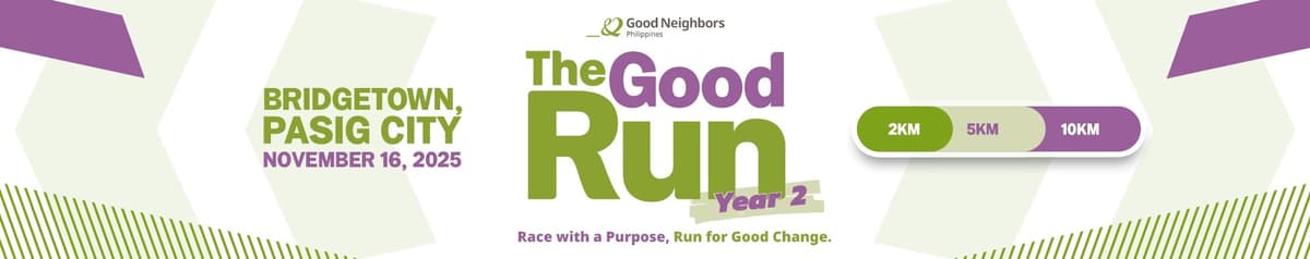 The Good Run 2025 race event banner image