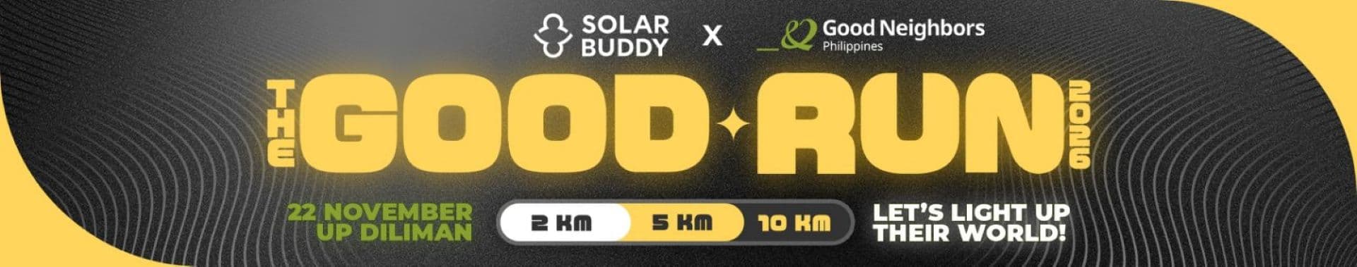 The Good Run 2026 race event banner image