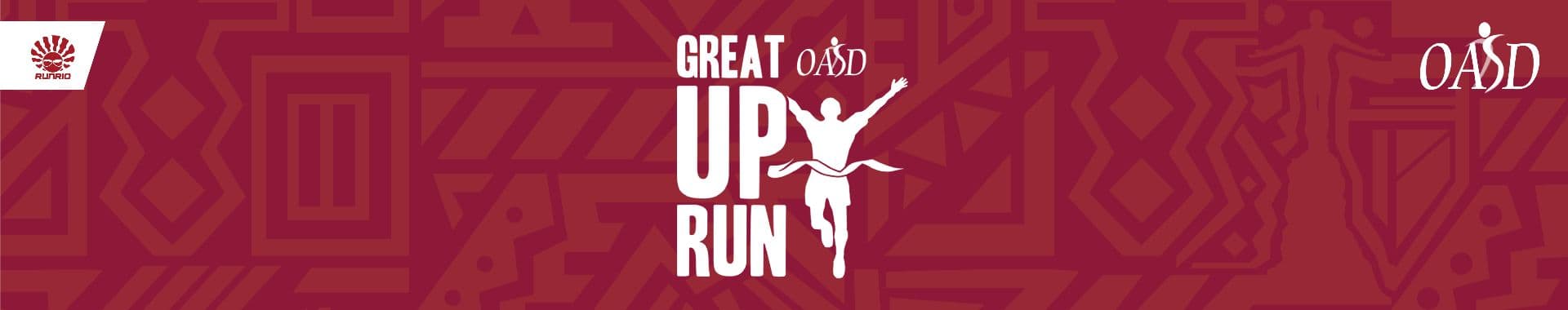The Great UP Run 2025 race event banner image
