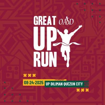 The Great UP Run 2025 logo