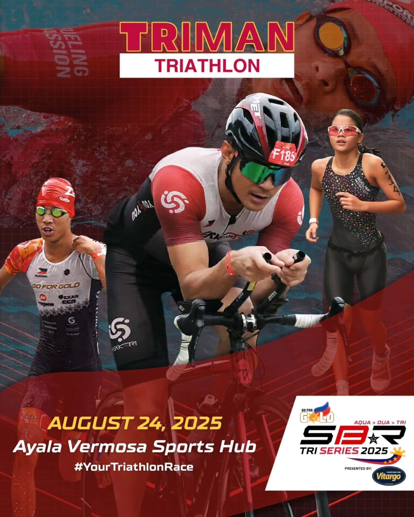 Triman Triathlon 2025 race event banner image