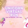 Unicorn Virtual Run race event logo image