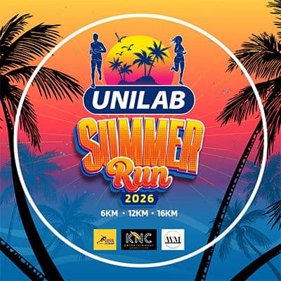 Unilab Summer Run 2026 race event logo image