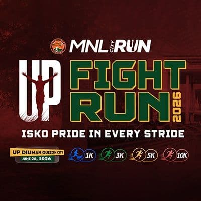 UP Fight Run 2026 race event logo image