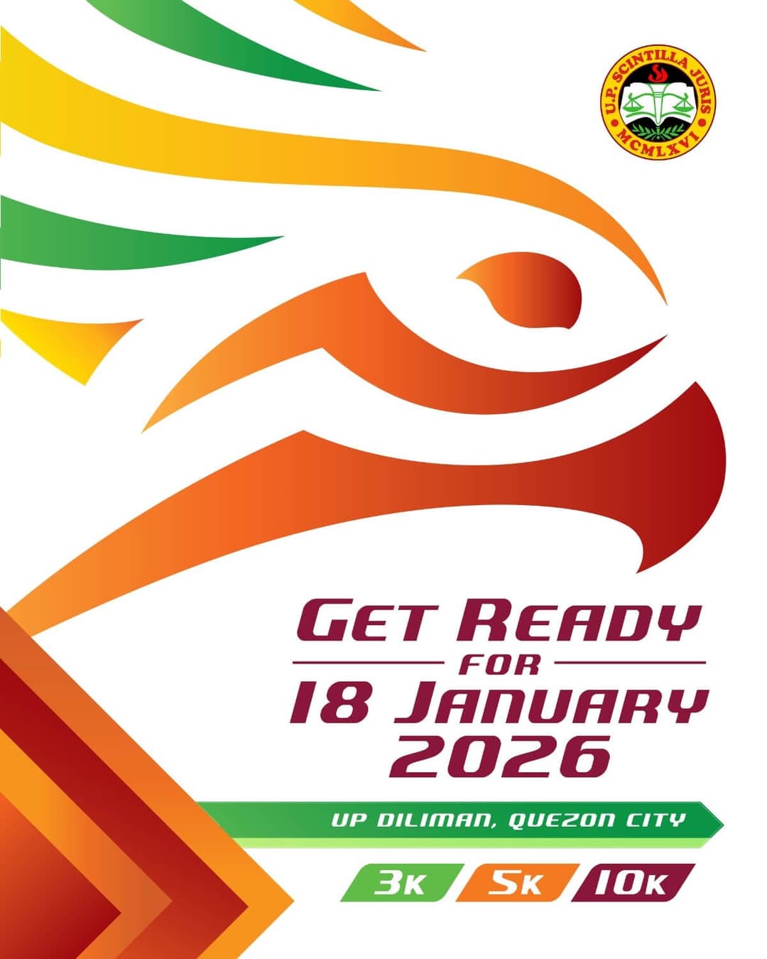 UPSJ Rise UP Run race event poster image