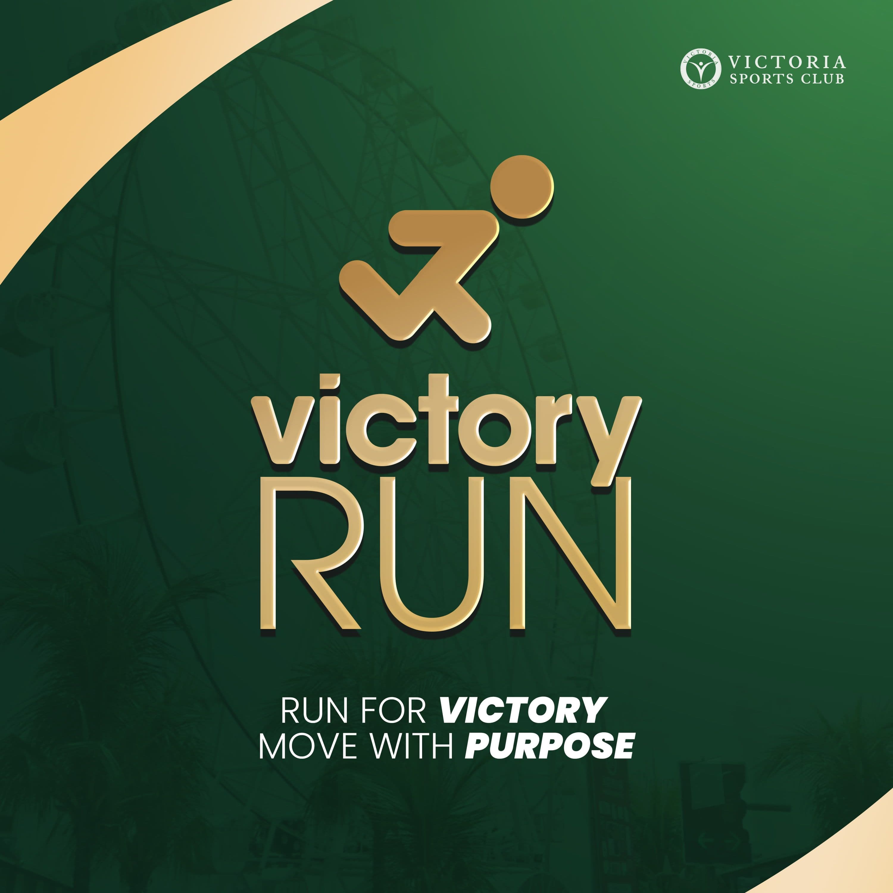 Victory Run 2025 race event logo image