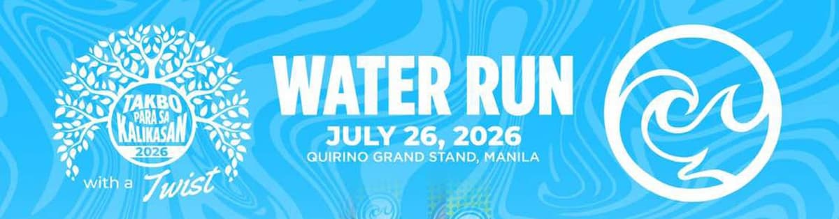 Water Run 2026 race event banner image