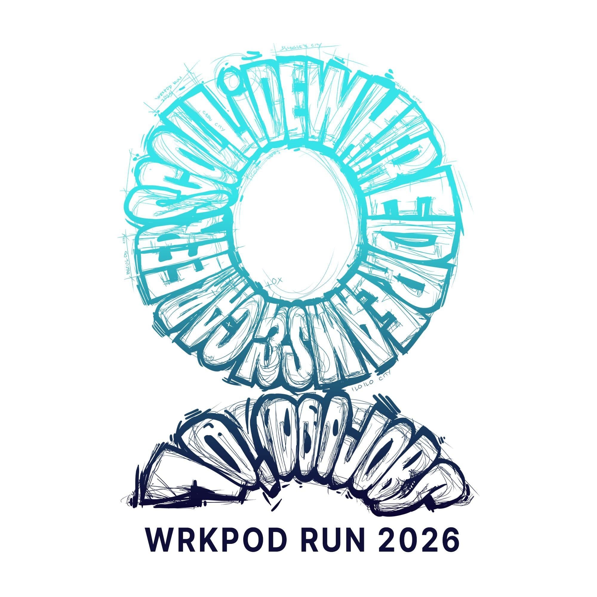 WrkPod Half Marathon Run race event logo image