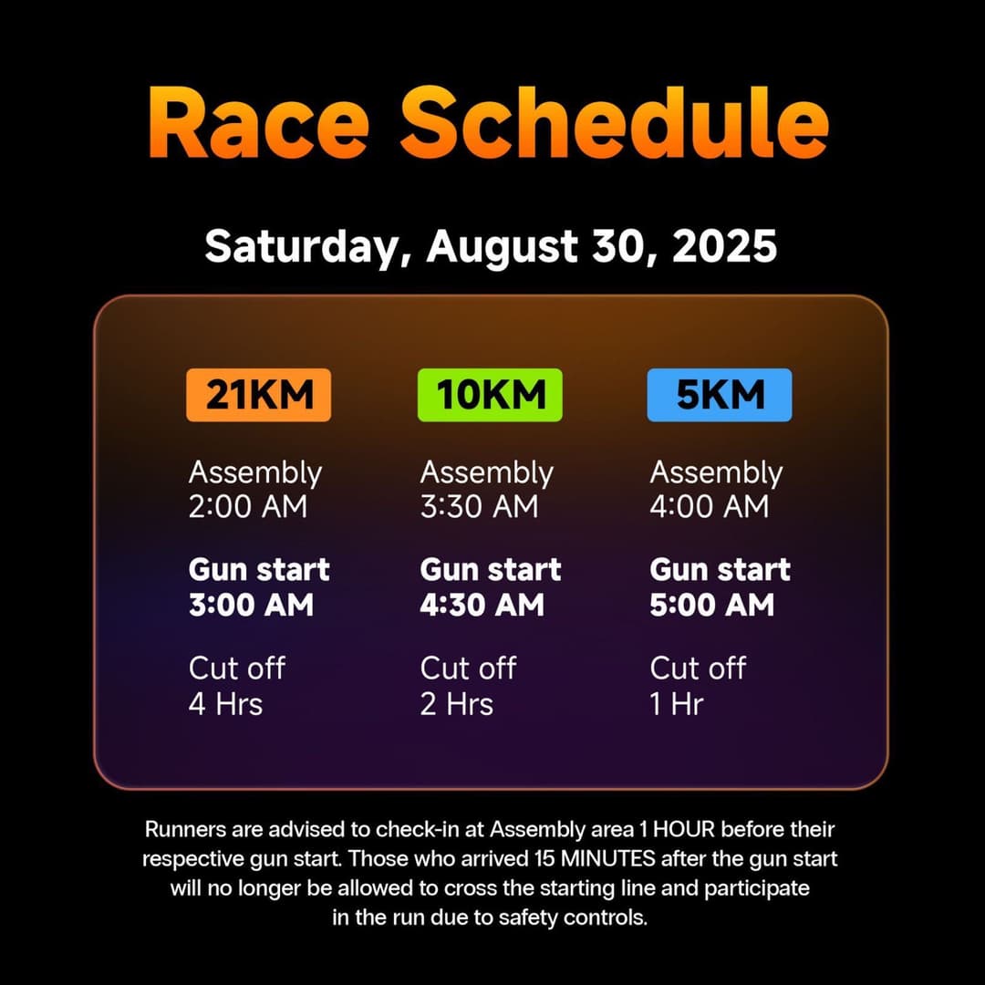 Xiaomi Pop Run 2025 race event poster image