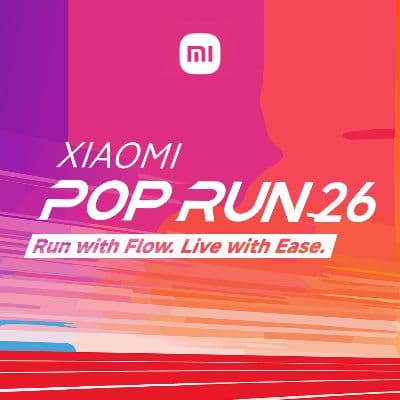 Xiaomi Pop Run 26 race event logo image
