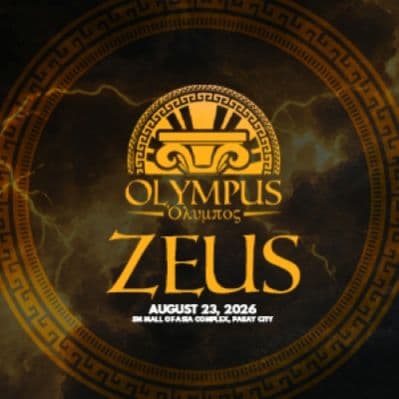 Zeus Olympus Run 2026 race event logo image