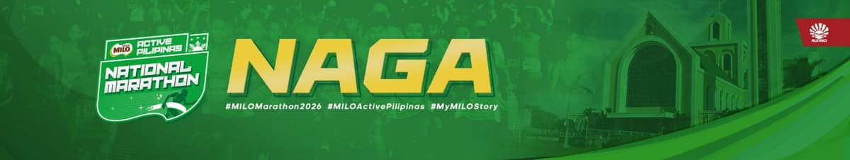 2026 National MILO® Marathon - Naga City race event banner image