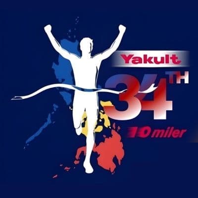 34th Yakult 10-Miler Trilogy (Manila) race event logo image