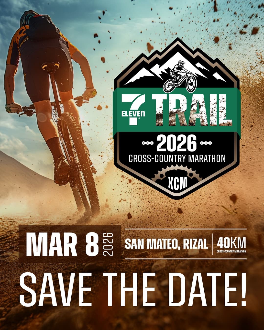 7-Eleven Trail Series race event poster image