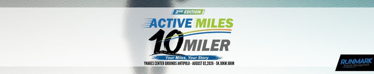 Active Miles Run - 2nd Edition race event banner image