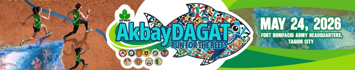 AFPMBAI Akbay Dagat: Run For The Reefs race event banner image