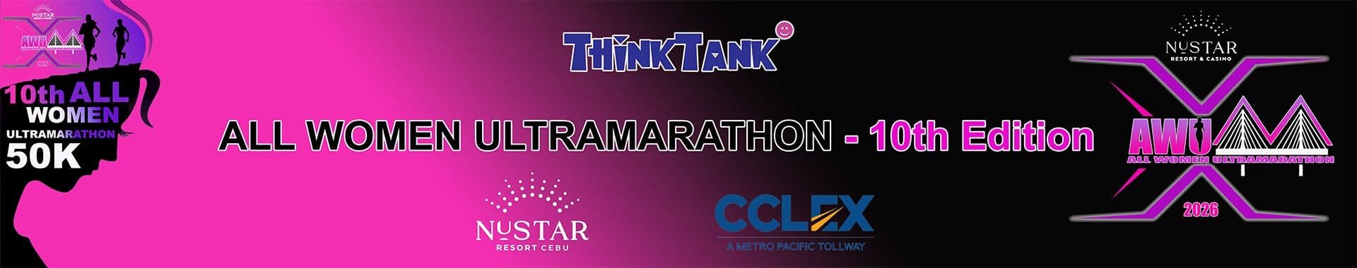 All Women Ultramarathon 10th Edition race event banner image
