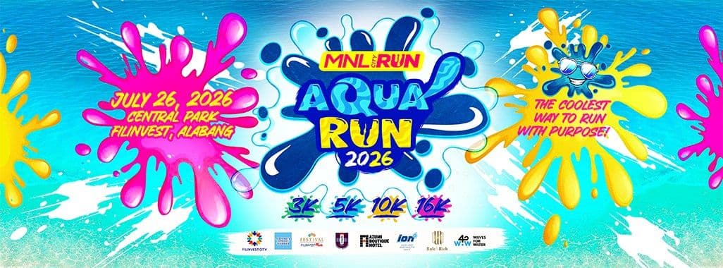 Aqua Run 2026: The Coolest Way to Run with Purpose race event banner image