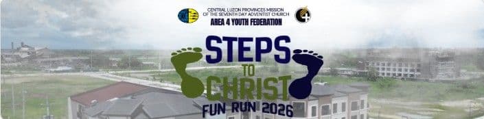 Area 4 Fun Run 2026: Steps to Christ race event banner image