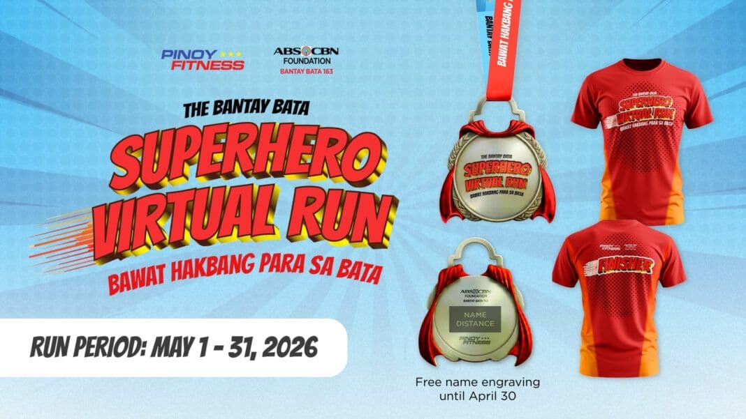 Bantay Bata Superhero Virtual Run race event banner image