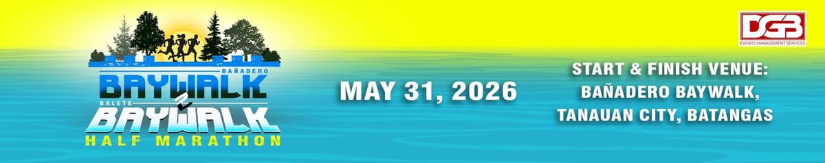 Baywalk to Baywalk Half Marathon (BBHM) race event banner image